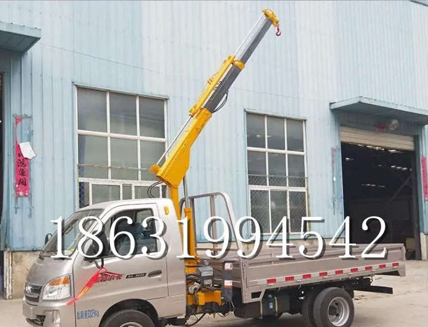 东区车载吊机履带式液压多少钱悬臂吊小型履带吊12/24V车载吊那里有车载吊机
